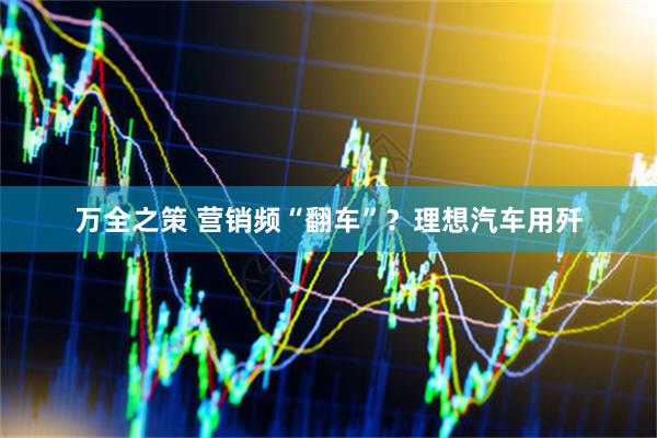 万全之策 营销频“翻车”？理想汽车用歼